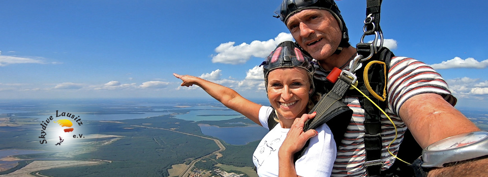 Skydive in der Lausitz