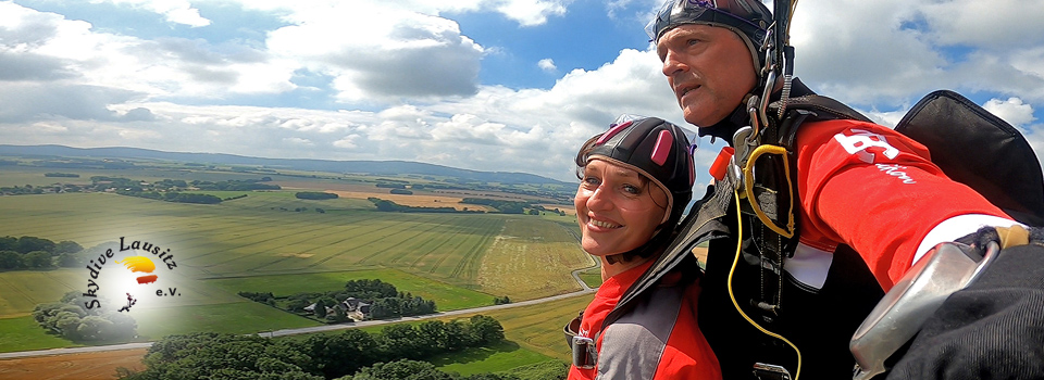 Skydive in der Lausitz