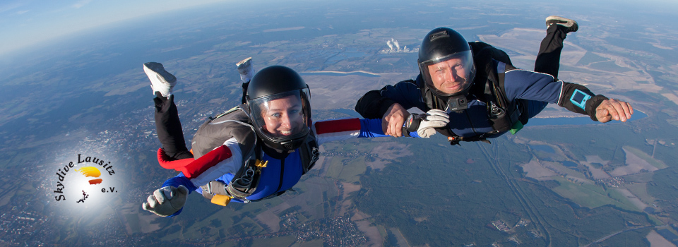 Skydive in der Lausitz