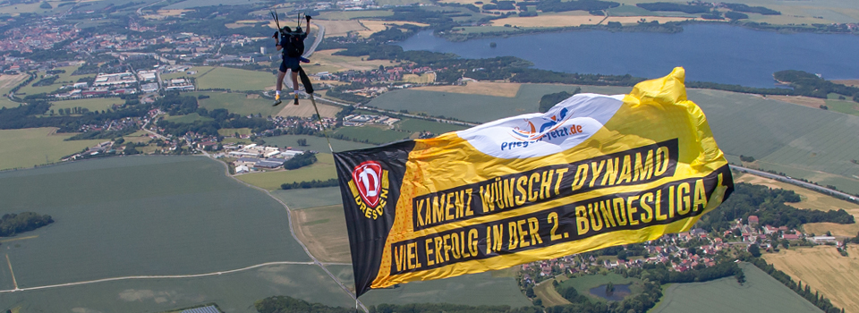 Skydive in der Lausitz